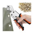 thumbnail image 1 of Eyelet pliers 10mm for tarpaulins with 300 eyelets, 1 of 5