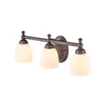 thumbnail image 3 of 4423-RBZ Millennium Lighting 3 Light Bath Vanity-8 Inch Tall and 21.5 Inch Wide-Rubbed Bronze Finish, 3 of 5