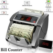 Money Counter Machine, 1300 Notes/Min, Bill Cash Counter with UV/MG/IR/DD/DBL/HLF/CHN Counterfeit Detection,3-Year Warranty MUNBYN