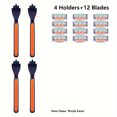 thumbnail image 3 of Multi-Layer Razor Hair Removal Tools Shaver Replacement Parts Classic Shaver Razor Blades, 3 of 5