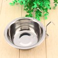 thumbnail image 3 of Tazón de Jaula para Mascotas Colgante para Beber Agua automático, Herramienta de Plato de alimentación Colgante, Jaula de Jaula para Perros y Gatos para Perros y jaulas Amonsee No, 3 of 4
