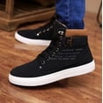 DDWD 2023 Spring British Frosted Belt Buckle Trendy Men‘s High Top