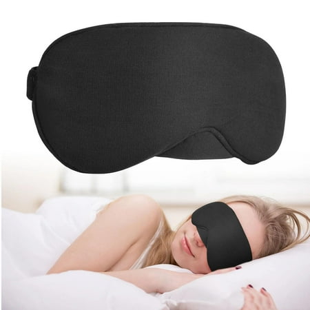 sixwipe Sleep Mask for Women and Men, 100% Cotton,Adjustable Sleep Mask for Your Eyes,Blocks Light and Reduced Eyes Puffy, Eye Mask for Sleeping and Travel Nap