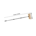 thumbnail image 2 of HONITANO 1Set Heavy Duty Garden Broom with Stiff Bristles and Stainless Steel Handle for Outdoor Patio Cleaning, 2 of 8