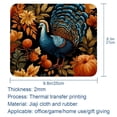 thumbnail image 5 of Thanksgiving Square Printed Desk Mat Gaming Mouse Pad Non-Slip Rubber Bottom 8.3x9.8 Inch - Suitable for Office and Gaming, 5 of 6