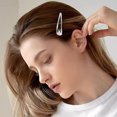 thumbnail image 5 of Kayannuo 30 Pcs Large Metal Snap Hair Clips No Slip Hair Barrettes Girls Women Hair Accessories Home Decor, 5 of 6