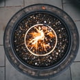 thumbnail image 5 of Global Outdoors Wine Barrel Fire Table, 5 of 9