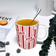 thumbnail image 5 of Yiaed Popcorn 1 Print Ceramics Coffee,Large Handle Design,Extra Large Tea and Coffee Cup for Office and Home Mugs, 5 of 6