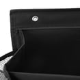 thumbnail image 2 of M Buder Organizador de Zapatos Colgante de Pared Tela Oxford Ahorro de Espacio Multifuncional 2 Niveles Zapatero con Ganchos Adhesivos Puerta RV Negro 45 cm / 17.7 in, 2 of 9