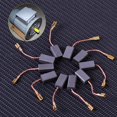 thumbnail image 2 of CEORPER 10 Pcs/Set Carbon Brush Replacement Accessories Fit for GWS 580 GWS 7-115, 2 of 6