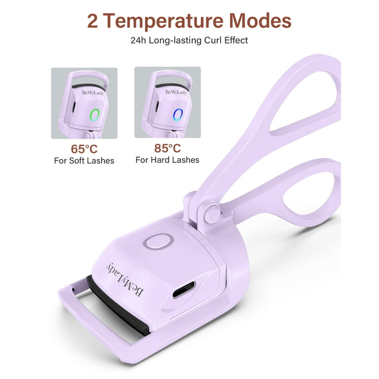  PEIPAI Heated Eyelash Curler, USB Rechargeable