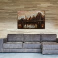 thumbnail image 5 of Bridgescape Hand Painted 3D Metal Wall Art, 48" x 32" x 1.6", Ready to Hang, 5 of 5