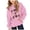 Pink, variant on YDFCWXW Girl's Football Sweatshirt Graphic Hoodies Pullover Football Season Long Sleeve Tops with Pockets (Pink, 3-4 Years)