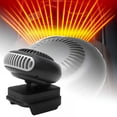 thumbnail image 2 of HIBIBUD 2026 New Battery Portable Car Heater,170W Electric Car Heater with 2 Temperature Settings,Windshield Defrost Defogger 180 Degree Rotatable Car Heater Fan for Car Windshield, 2 of 7