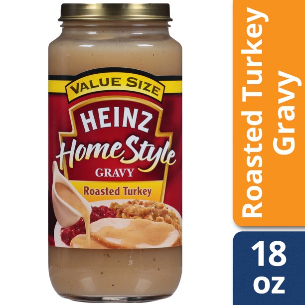 Heinz HomeStyle Roasted Turkey Gravy, 18 oz Jar