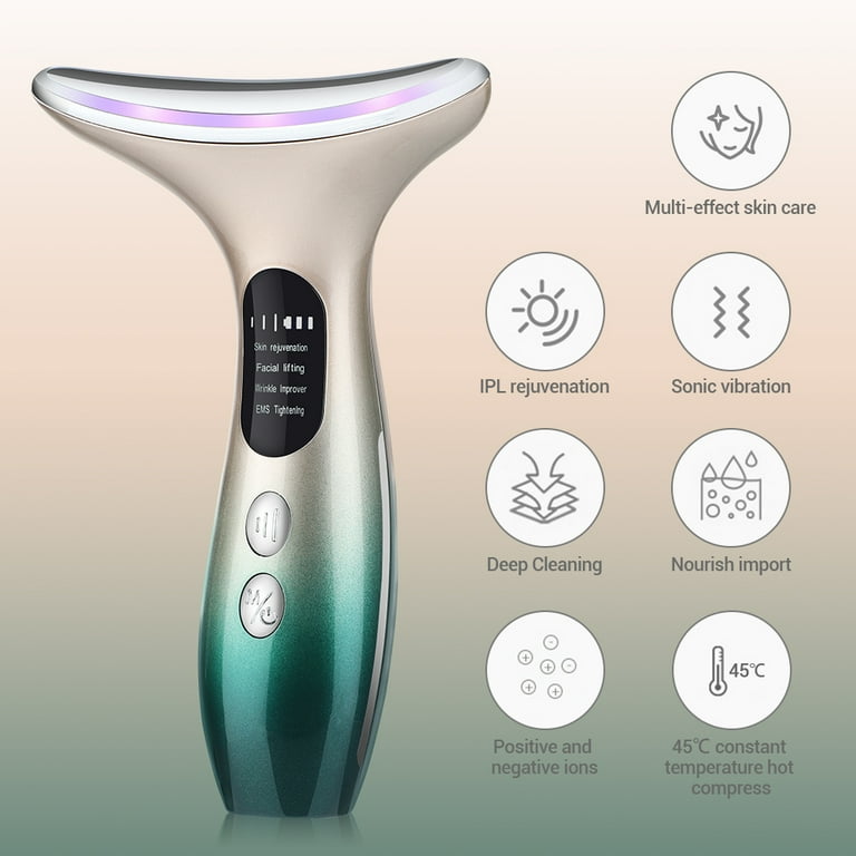 Vibration Face and Neck Massager, Portable Electric Facial Vibration Face and Neck Massager, Portable Electric Facial