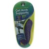 One Pair Men's Penguin Massaging Comfort Gel Arch Support Insoles Size 8-13