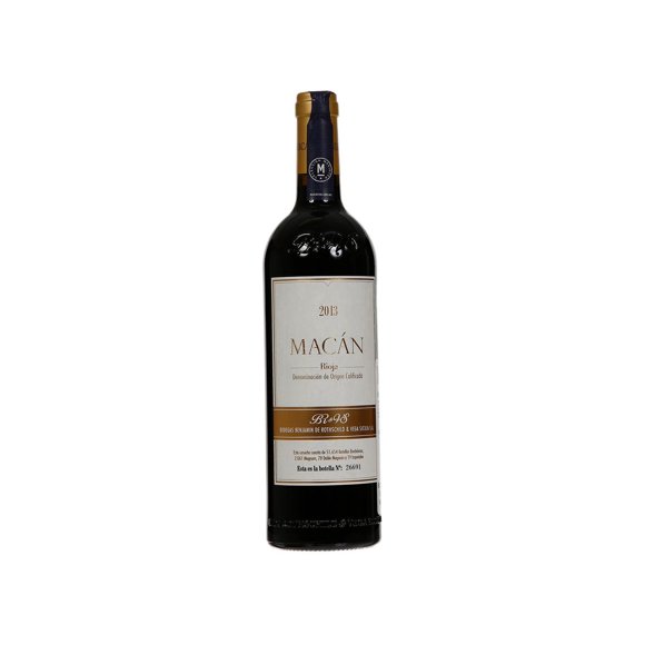 Vino Tinto Macan Tempranillo 750 ml Tempranillo