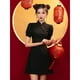 thumbnail image 5 of Vestido chino Vintage para mujer, dragón antiguo de Shanghai y Fénix, Qipao elegante, cosplay de Halloween, cuello Cheongsam, Sexy, 5 of 5