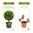 thumbnail image 5 of Costway 2PCS 22" Round Artificial Boxwood Topiary Tree Home Office Outdoor Decorations, 5 of 9