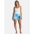 thumbnail image 3 of Disney Women's Stitch Minky Sleep Shorts, 2-Pack, Sizes XS-3X, 3 of 7
