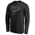 thumbnail image 2 of Men's Black St. Louis Blues Pond Hockey Long Sleeve T-Shirt, 2 of 3