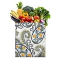 thumbnail image 1 of Sac de Courses Réutilisable Abstrait Rétro - Sac Pliable Écologique avec Design Mandala Décoratif, 1 of 5