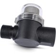 thumbnail image 2 of Water Pump Strainer Filter, Rv Replacement 1/2 Inch Twist-on Pipe Strainer Compatible With Wfco Or Shurflo Pumps Replaces 255-313black+silver1pcs), 2 of 4