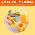 thumbnail image 5 of Loespoir Cheese Mouse Popper Toy Interactive Stress Relief Toy For Kids And Adults, Cheese Shape Popper Toy, Interactive Stress Relief Fidget, Push Pop Sensory Toy for All Ages, 5 of 9