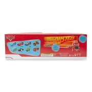 Disney Store Official Mack Hauler Play Set - Light & Sound Mack Carrier with 8 Pullback Die Cast Vehicles - Red, Fillmore, Lightning McQueen, Bobby Swift, Cal Weathers, Sarge, Sheriff & Tow Mater