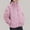 Purple, variant on Kids Winter Jacket Long Sleeve Coat Girls Half Zip Pullover Girls Winter Clothes Girls Clothing Size 8-9 Years
