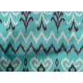 thumbnail image 4 of oneOone Organic Cotton Voile Fabric Chevron & Swirl Ikat Printed Craft Fabric BTY 42 Inch Wide, 4 of 4
