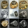 thumbnail image 3 of MATROOY Men Fashion Viking Rings Punk Stainless Steel Ring Party Jewelry Gifts Size 6-13-#3-8, 3 of 9