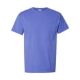 thumbnail image 1 of Hanes ComfortWash - Camiseta de manga corta para hombre, teñida con prenda, S, Deep Forte Blue hanes GDH150, 1 of 1