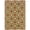 Orange, variant on Sphinx Montego Area Rug 8323L Blue Circles Flowers 2' 3" x 7' 6" Rectangle