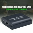 thumbnail image 2 of Visland 1080P 30Hz HDMI-compatible Video Capture Audio Card Game Home Office Recorder with Loop, 2 of 8