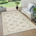 thumbnail image 6 of 5x7 Washable Area Rug Non-Slip Low Profile Vintage Distressed Oriental Rug for Living Room, Bedroom, Dining Room, Office, 6 of 13