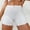 White, variant on 6 Pack Underwear for Women Lace Edge Ice Silk Seamless Boyshorts Smooth Solid Color Breathable Briefs