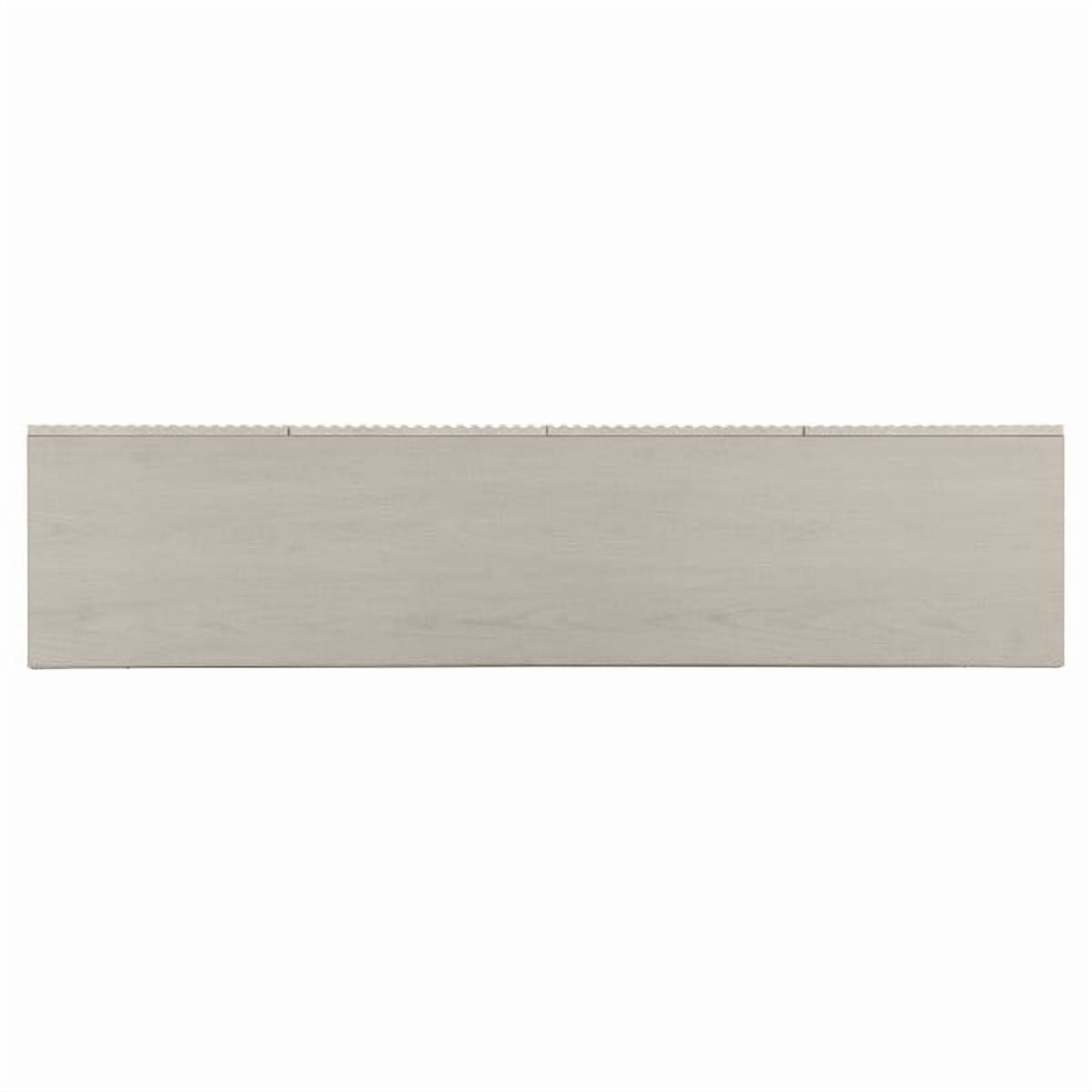 Tyler Rectangular Fluted TV Stand for TV's up to 78" in Alder White