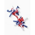 thumbnail image 4 of Way to Celebrate Americana Patriotic Curly Ribbon Hair Clip Set, 4 of 4