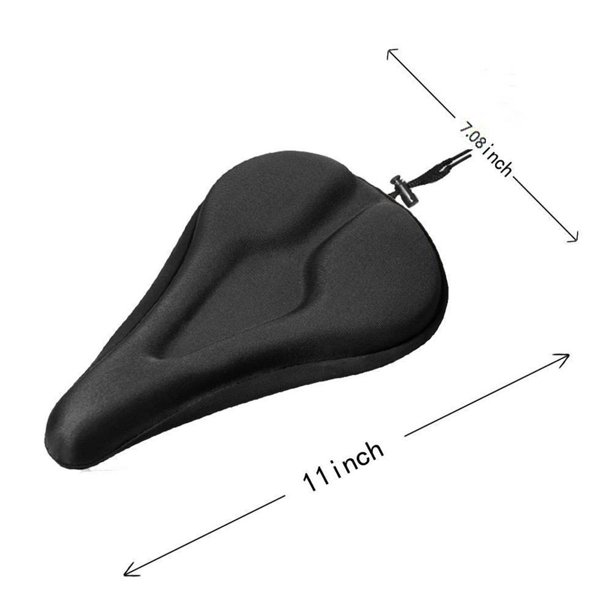Bicicleta Transpirable Sillín De Bicicleta Funda De Asiento Espuma Almohadilla De Sillín Bicicleta De Montaña Ciclismo Cojín Accesorios Al Aire Libre Guardurnaity OD009307-00
