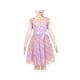 thumbnail image 1 of Vestido de Niña Multicolor Arcoíris con Lunares Retro Morado de Tul Vestido de Fiesta 6 Años, 1 of 8