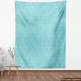 thumbnail image 3 of Ambesonne Turquoise Fabric by the Yard Upholstery, Sea Inspired Lines, 10 Yards, Pale Blue White, 3 of 4