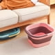 thumbnail image 5 of Injueey Lavabo para baño de pies portátil y fácil de limpiar, Cubo de masaje plegable multifuncional para pies Juegos de accesorios de baño Como se muestra, 5 of 6