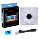 thumbnail image 4 of Ventilador Lian Li UNI SL-Infinity 140 de aspas reversas ARGB 14 cm blanco, 4 of 6