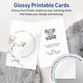 thumbnail image 2 of Avery Printable Rectangle Cards, 4" x 6", Glossy White, 100ct, 2 of 8