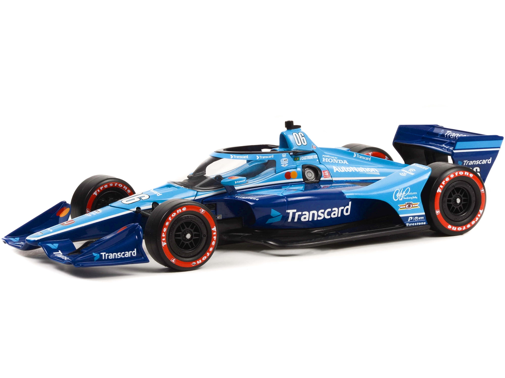 Greenlight 11136 1-18 Diecast No.06 Dallara Indycar Helio Castroneves  Transcard Meyer Shank Racing Ntt Indycar Series Model Car - Walmart.com