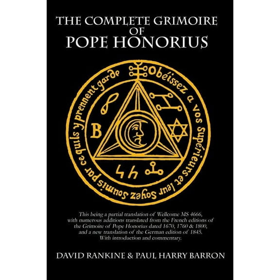 The Complete Grimoire of Pope Honorius, (Paperback)