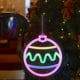 thumbnail image 5 of Luces Led Decorativas Navideñas | Lámpara de Neón con Temática Navideña | Alimentación Usb | Decoración para Centros Comerciales/Dormitorios | 21 X 19 Cm | Blanca | 1 Unidad | 220 G, 5 of 6