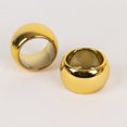 Efavormart 4 PCS Wholesale Gold Acrylic Napkin Rings for Place Settings